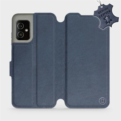 Mobiwear Flip Asus Zenfone 8 Modré L_NBS Blue Leather