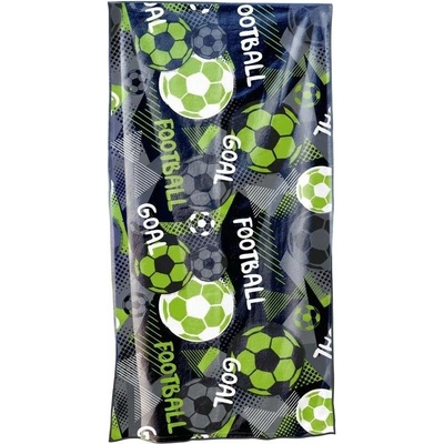 Textilomanie XL plážová osuška GOAL barevná 100 x 180 cm