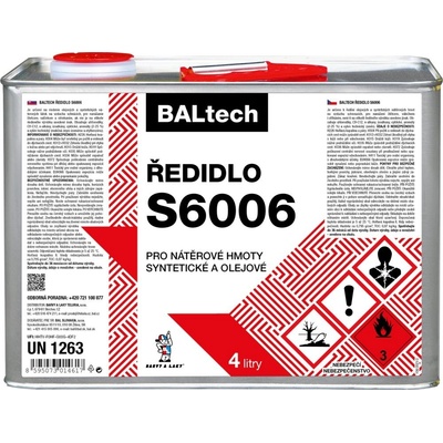 Barvy a laky Hostivař Ředidlo S6006 4L