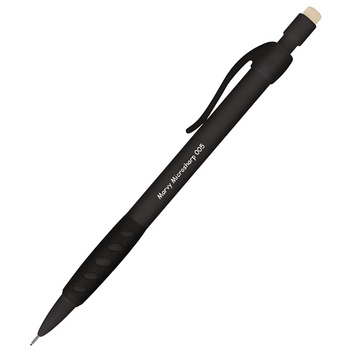 Marvy Автоматичен молив 0.5 мм 005, черен, метален връх и гумиран грип