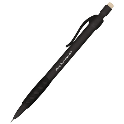 Marvy Автоматичен молив 0.5 мм 005, черен, метален връх и гумиран грип