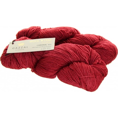 Gazzal Wool Star 3824 cardinal