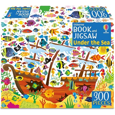 Usborne Пъзел Usborne от 300 части - Под морето (9781805071211)