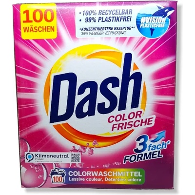 Dash прах за пране, Цветно, 6кг, 100 пранета