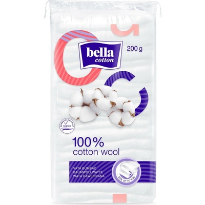 bella Bella Cotton Bavlnená vata na kozmetiku a hygienu 200 g