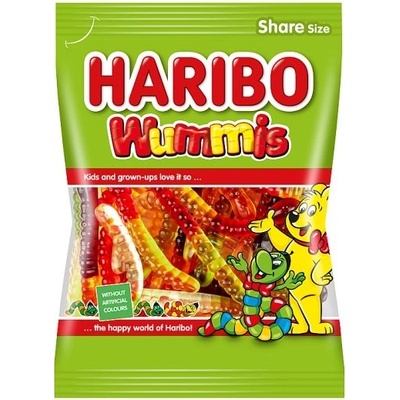 Haribo Wummis želé červíky s ovocnými príchuťami 200 g