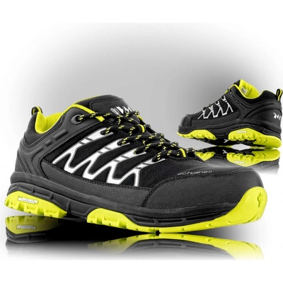 VM Footwear OHIO S1 obuv Čierna-Zelená