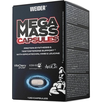 WEIDER Mega Mass Capsules 120 kapsúl