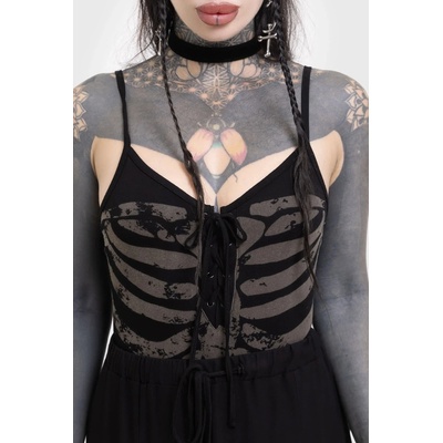 KILLSTAR дамско боди KILLSTAR - Bone Chiller - черно - KSRA011649