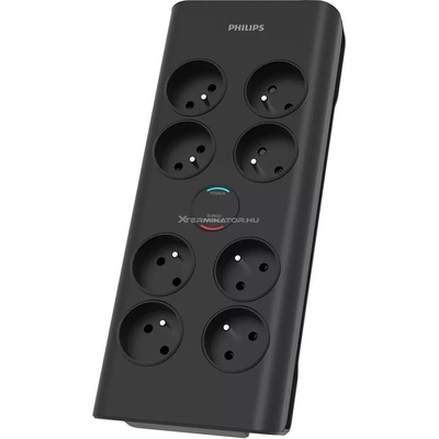 Philips Пренапрежение на Philips, 8 гнезда, черно (SPN7080BA/60) (SPN7080BA/60)
