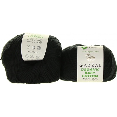 Gazzal Organic Baby Cotton 430 černá