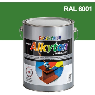 Alkyton Hladký lesk 5 l smaragdová zelená