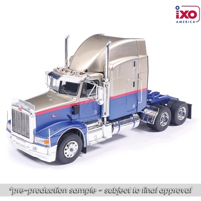 Peterbilt 377 201:4 Modrá/Béžová IXO 1:43