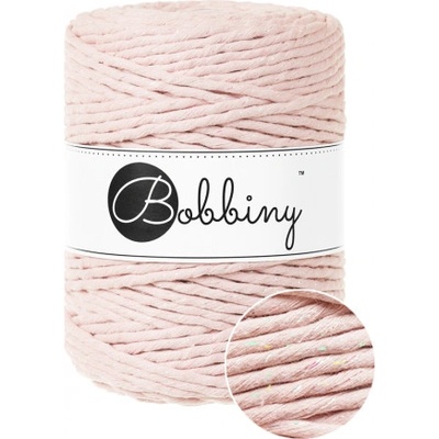 Bobbiny Macrame XXL 5mm - glossy pastel pink