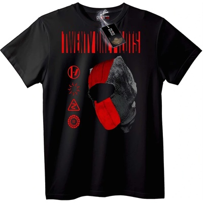 NOONEBRAND Тениска Воини Череп - M, Black