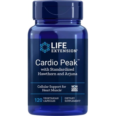 Life Extension Cardio Peak | With Hawthorn and Arjuna [120 капсули]