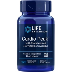 Life Extension Cardio Peak | With Hawthorn and Arjuna [120 капсули]