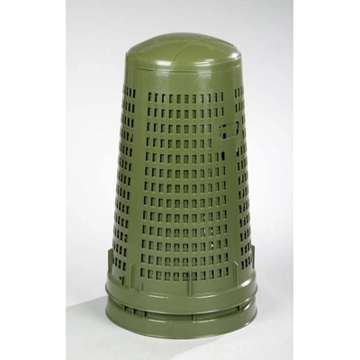 Ing. Marian Podleśny Vonkajší odpadkový kôš - plastový, 120 l, zelená