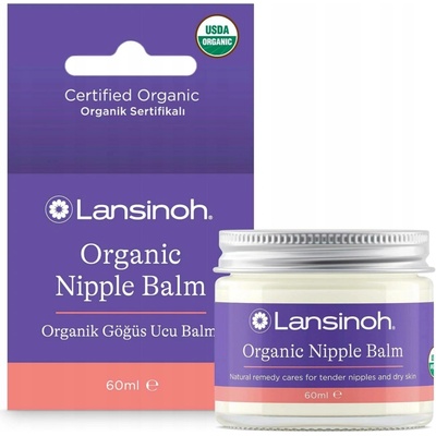 Lansinoh organický balzám na bradavky 60 ml