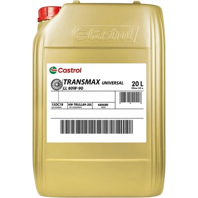 Castrol Масло castrol transmax u ll 80w90 20 литра