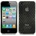 Apple iPhone 4/4S Силиконов Калъф Бял + Протектор