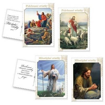 Pohľadnica veľkonočná s textom (0612-0320)