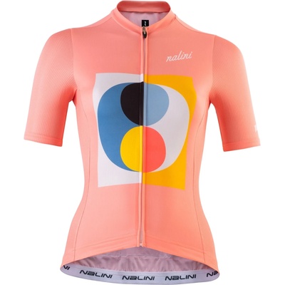 Nalini Дамска фланелка с къс ръкав за колоездене Nalini Women's Miaohaus Jersey Cycling jersey - Antique Pink - размер XS (156-2821-0111)