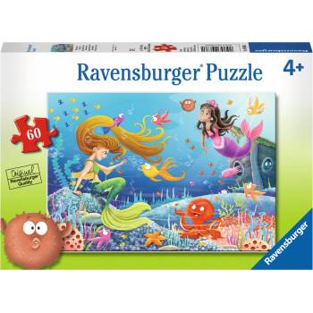 Image 1 of Ravensburger Пъзел Ravensburger от 60 части - Приказка за русалки (9638)