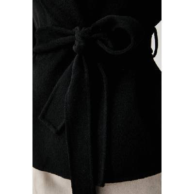 Calvin Klein късо палто дамско с вълна (LV044H518G)