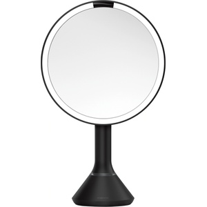 simplehuman Огледало със сензор Simplehuman с контрол на интензитета на светлината 20 см черен мат (ST3064)