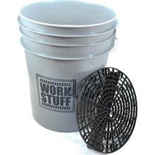 Work Stuff Wash Bucket + Grit Guard