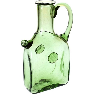 Sklářská huť Tomi Lesní sklo karafa lahvice hranatá 0,5 l