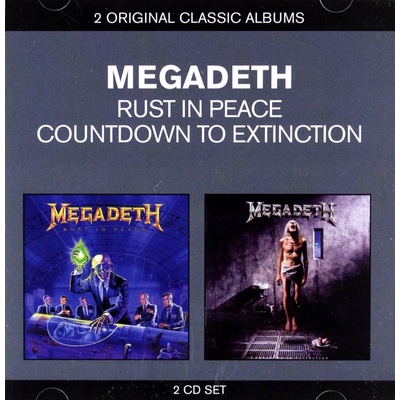 Megadeth RUST IN PEACE/COUNTDOWN TO EXTINCTI