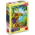 Dino - Puzzle Parrot in the jungle - 100 piese