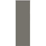 vidaXL Ролетна щора Blackout Сив 75x210 cm Ширина на плата 70, 7 cm (4011175)
