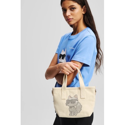 KARL LAGERFELD Памучна чанта Karl Lagerfeld IKON CHOUP (A3W50115)