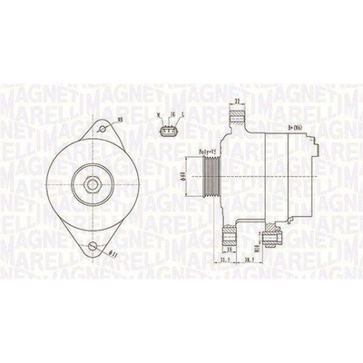 Generátor MAGNETI MARELLI 063731893010