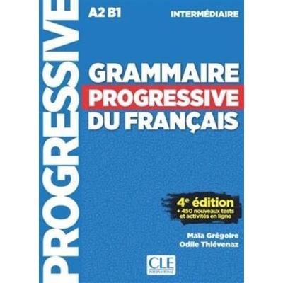 GRAMMAIRE PROGRESSIVE DU FRANCAIS: NIVEAU INTERMEDIAIRE 4. edice+CD+Livre-web