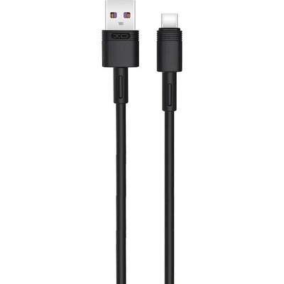 XO Кабел xo nb-q166 usb - usb-c 1, 0 м, 5a, черен