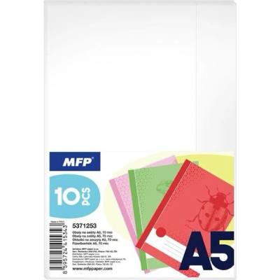 UNIPAP obal na sešity A5 set 10ks