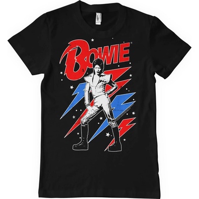 David Bowie Lightning Bolt Black XL Риза (PS-1-DBO004-H75-13-BK-XL)