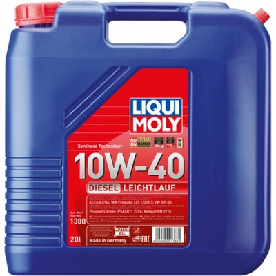 LIQUI MOLY Diesel Leichtlauf 10W-40 20 l