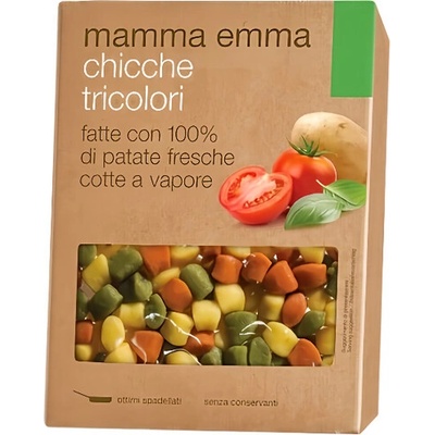 Cortelazzi Bramborové noky chicche tříbarevné 400 g