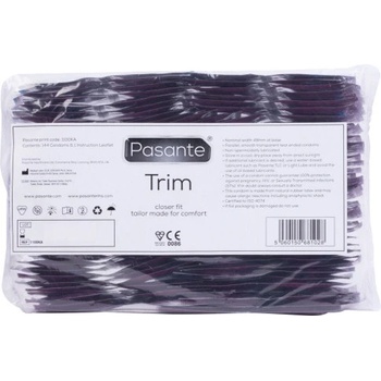 Pasante 144 бр. Плътно прилепващи презервативи Pasante Trim