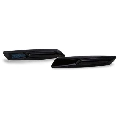Диодни мигачи за калник за bmw e82, e60, e90, e91, x1 e84, x3 e83 - опушени с бягащ мигач