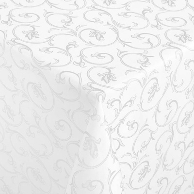 Veba Ubrus CARLO Ornament bílá 80x80 cm