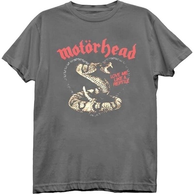 Motörhead Love Me Like A Reptile Charcoal Grey XL Риза (<![CDATA[MHEADTEE65MC04]]>)