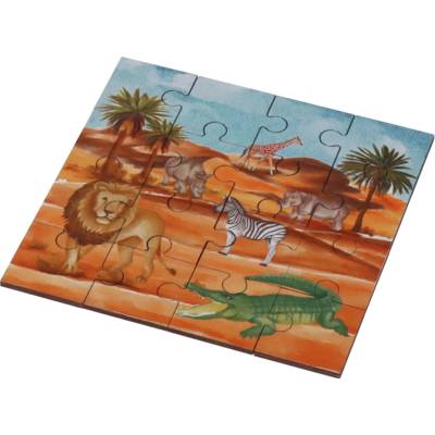 ČistéDrevo Drevené puzzle - safari