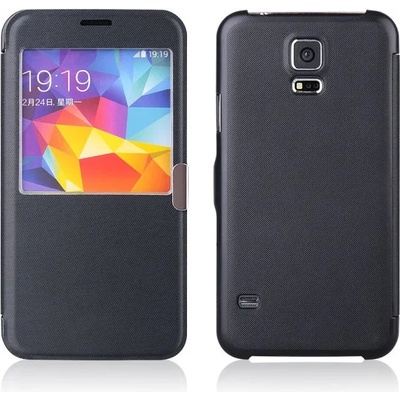 Samsung Flip S-View калъф за Samsung G850 Galaxy Alpha (FlipSViewSGAlphaB)