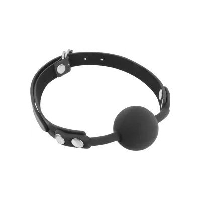Fetish Tentation Топка за уста от силикон Fetish Tentation черна
